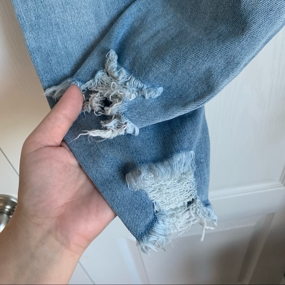 Wax Jeans High Rise Distressed Skinny Jeans - Picture 12 of 13